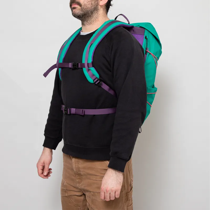 Elliker Wharfe Flap Over Backpack 22L Teal-5