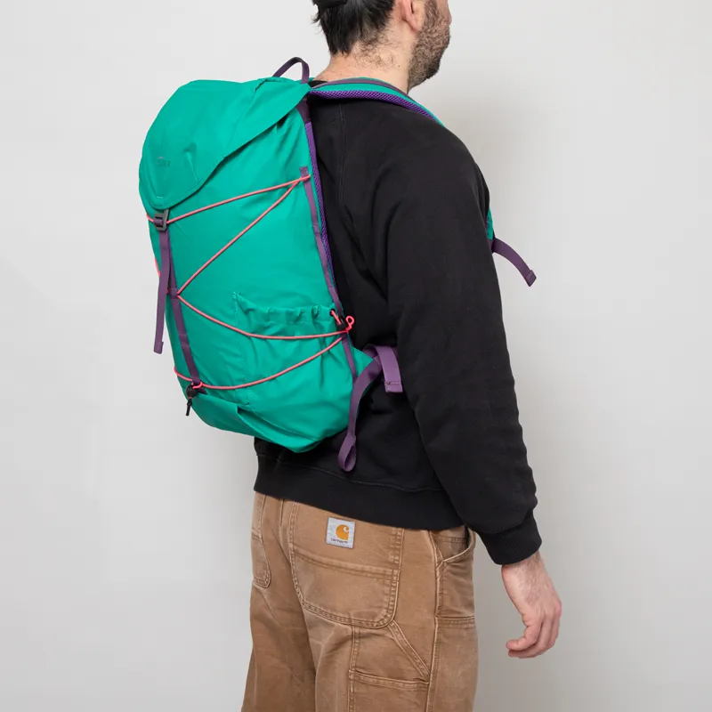 Elliker Wharfe Flap Over Backpack 22L Teal-7