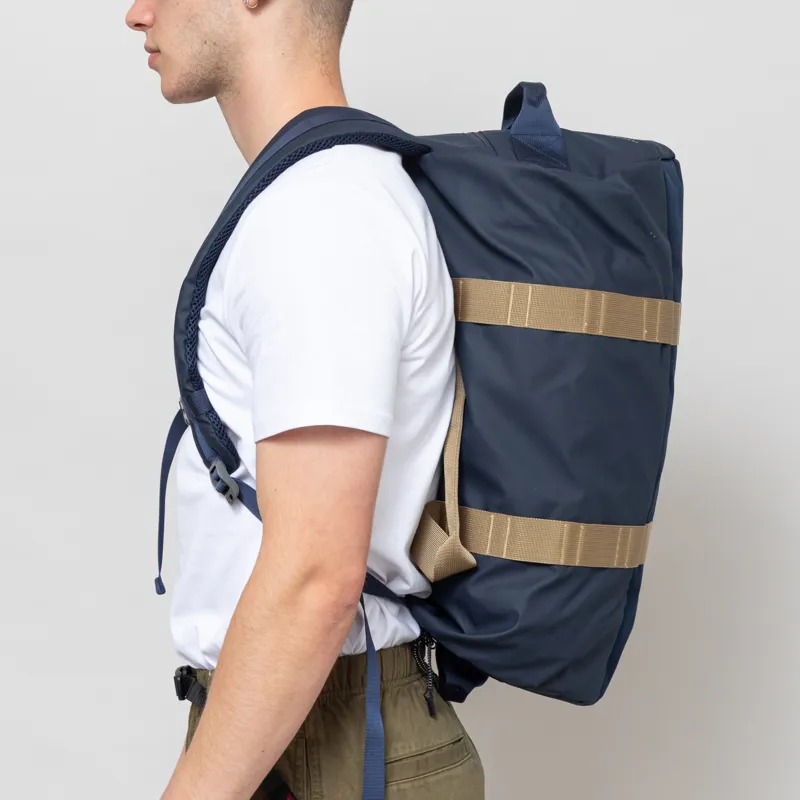 Elliker Whest Duffle Bag Backpack 32L Navy-3