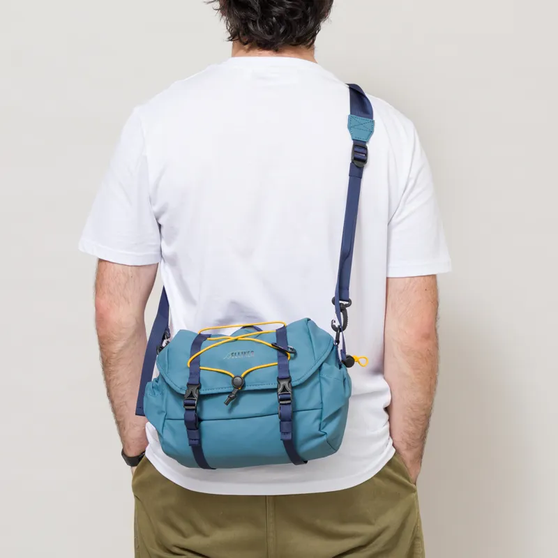 Elliker Oaken Handlebar Crossbody Bag Steel Blue-1