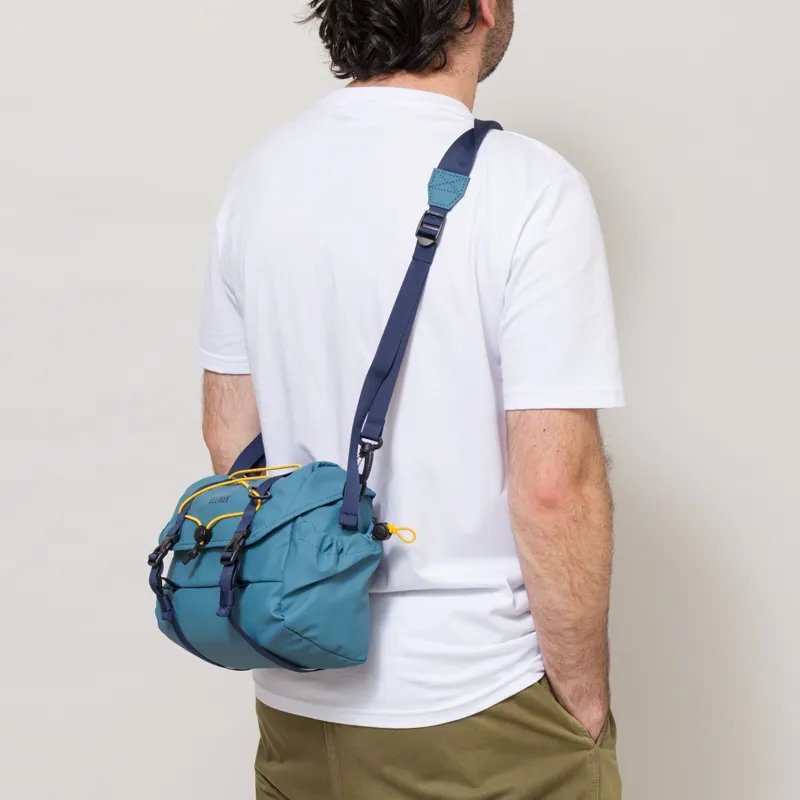 Elliker Oaken Handlebar Crossbody Bag Steel Blue-2