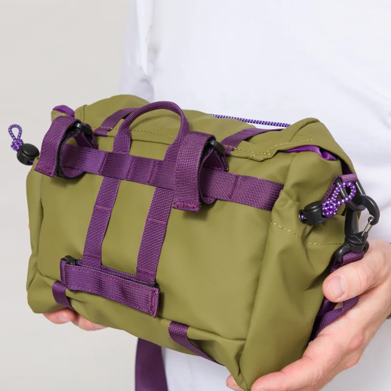Elliker Oaken Handlebar Crossbody Bag Khaki-8