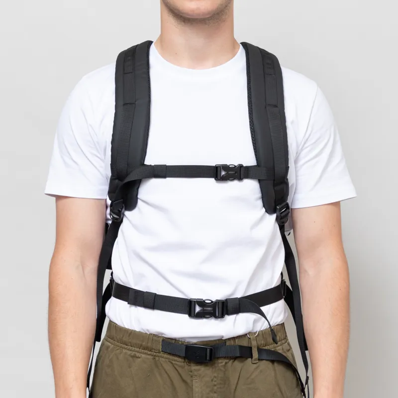 Elliker Buckden Roll Top Backpack 24/35L Black-2
