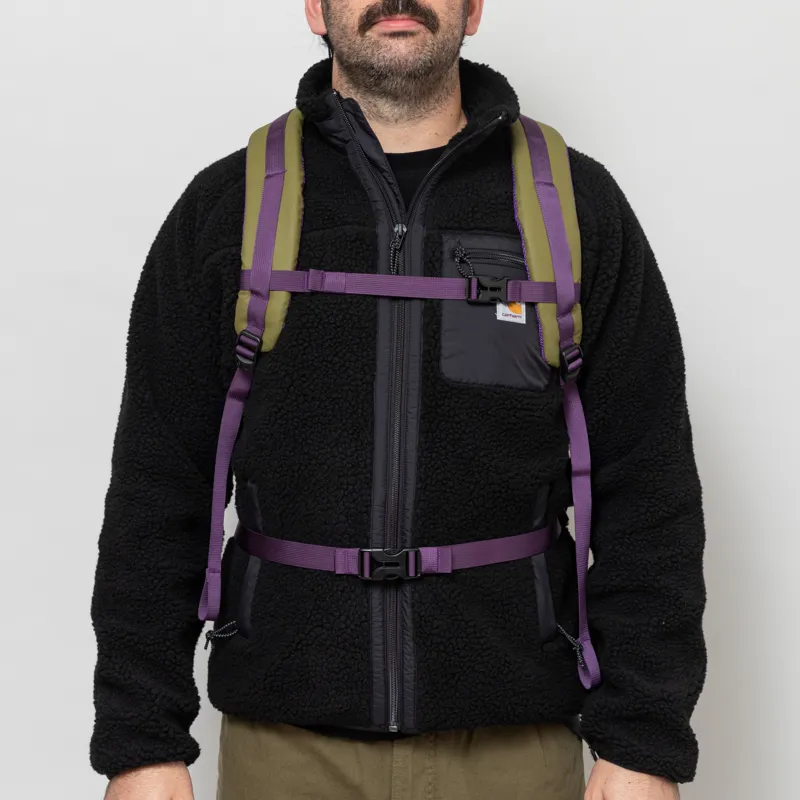 Elliker Buckden Roll Top Backpack 24/35L Khaki-3