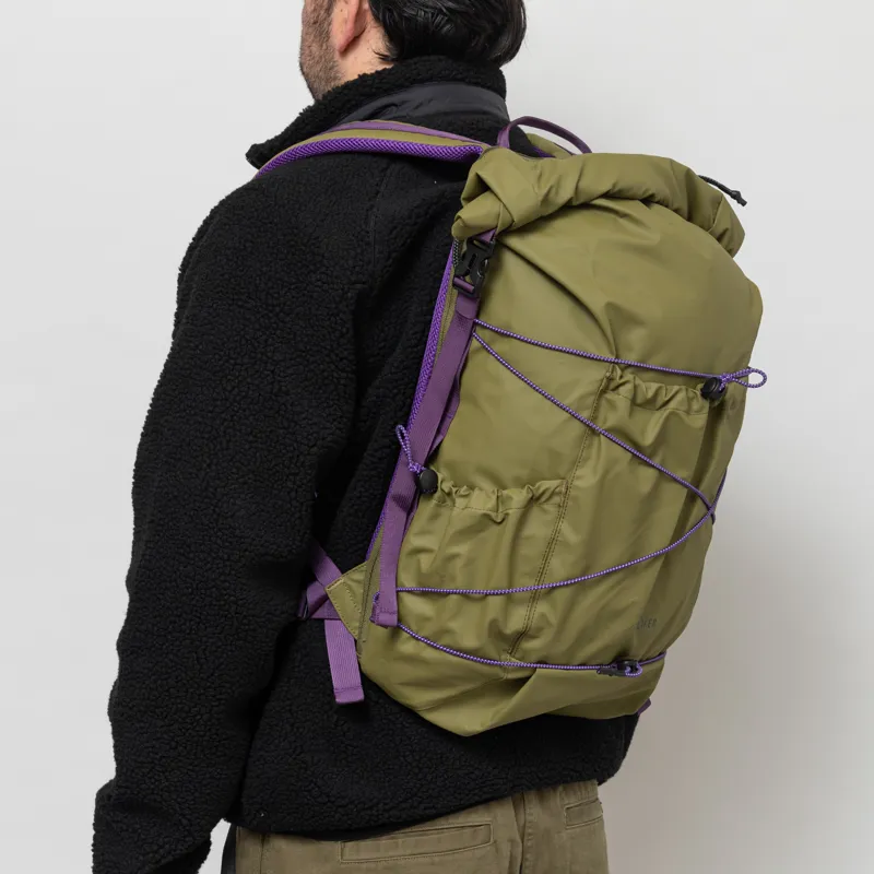 Elliker Buckden Roll Top Backpack 24/35L Khaki-1