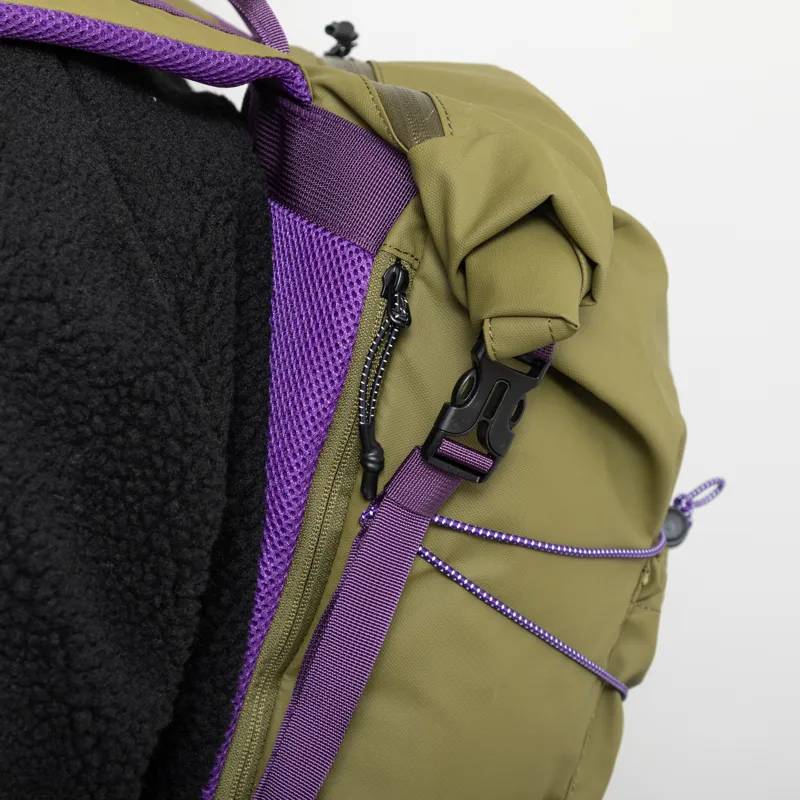 Elliker Buckden Roll Top Backpack 24/35L Khaki-11