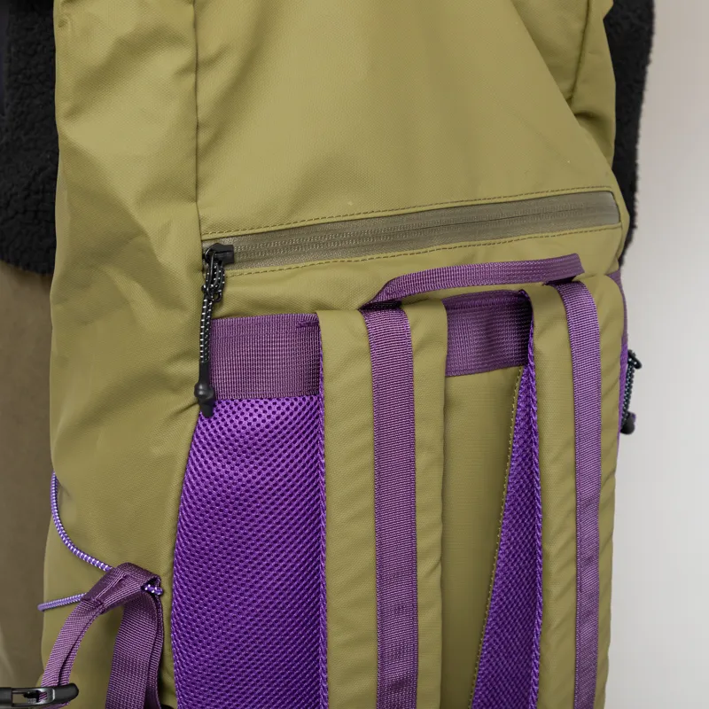 Elliker Buckden Roll Top Backpack 24/35L Khaki-7