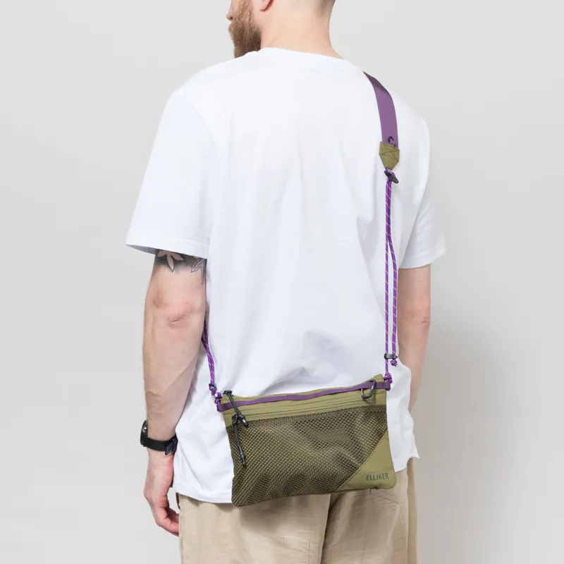 Elliker Caley Sacoche Bag 1L Khaki-1