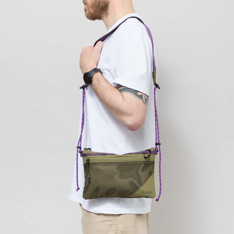Elliker Caley Sacoche Bag 1L Khaki-2