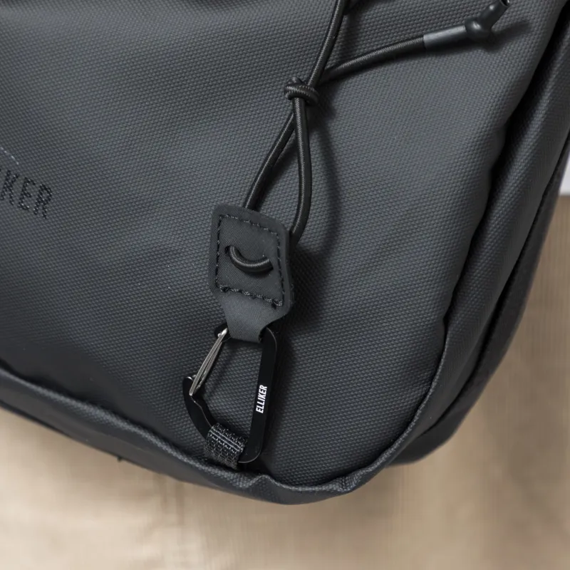Elliker Nidder Roll Top Crossbody Bag 6L Black-9