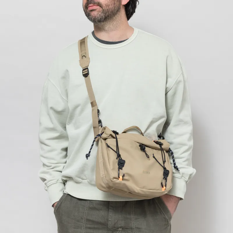 Elliker Nidder Roll Top Crossbody Bag 6L Sand-1