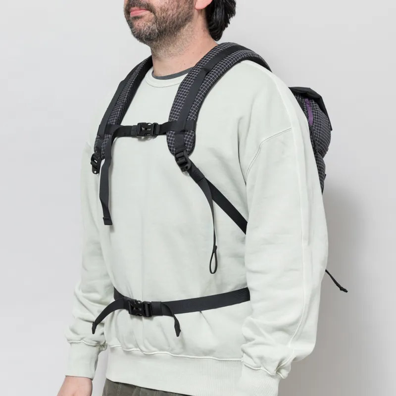 Elliker x Hikerdelic Cautley Flap Over Backpack Black-2