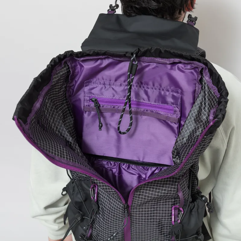 Elliker x Hikerdelic Cautley Flap Over Backpack Black-5
