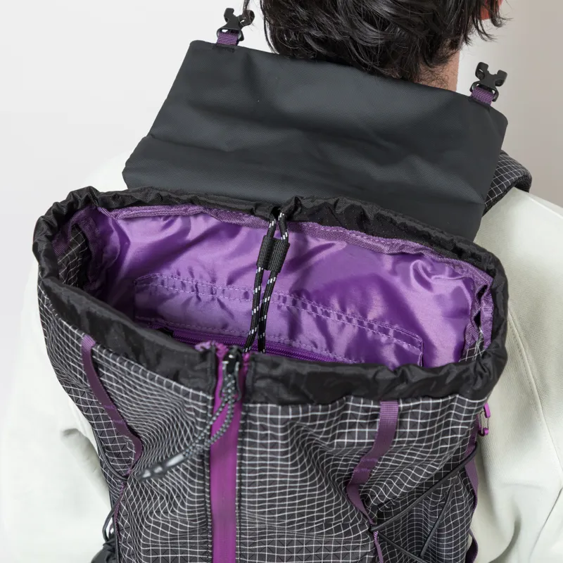 Elliker x Hikerdelic Cautley Flap Over Backpack Black-4