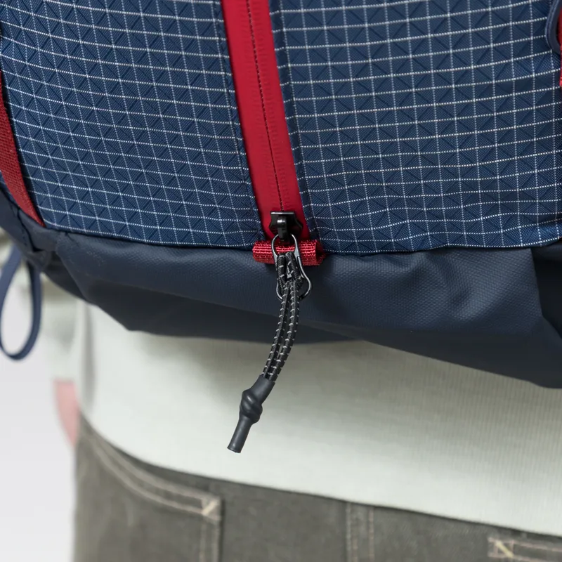 Elliker x Hikerdelic Cautley Flap Over Backpack Navy Red-10