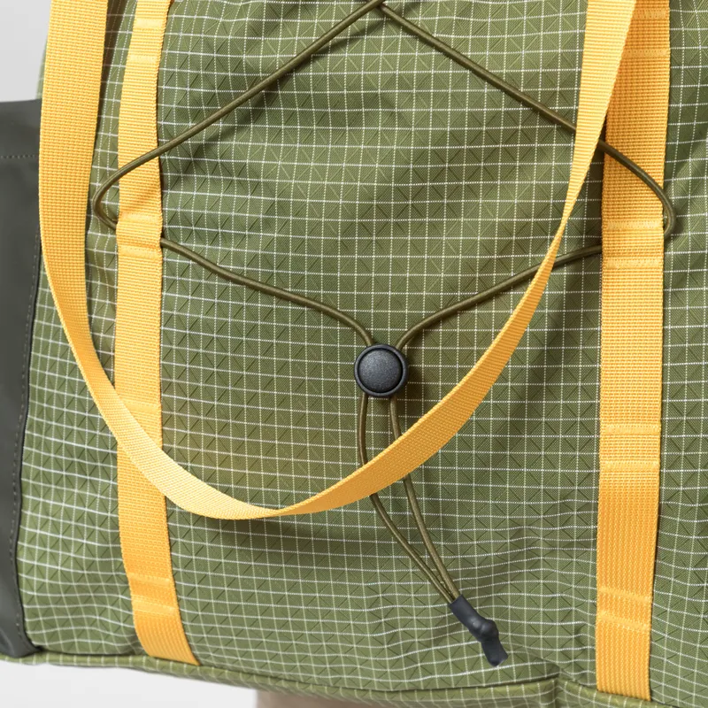 Elliker x Hikerdelic Carston Tote Bag 13L Green Yellow-7