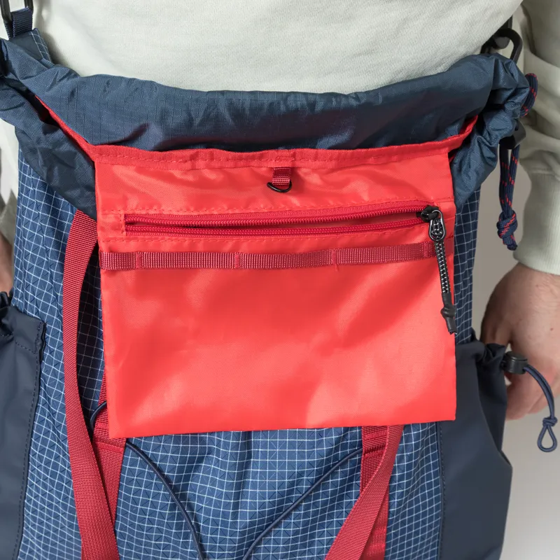 Elliker x Hikerdelic Carston Tote Bag 13L Navy Red-4