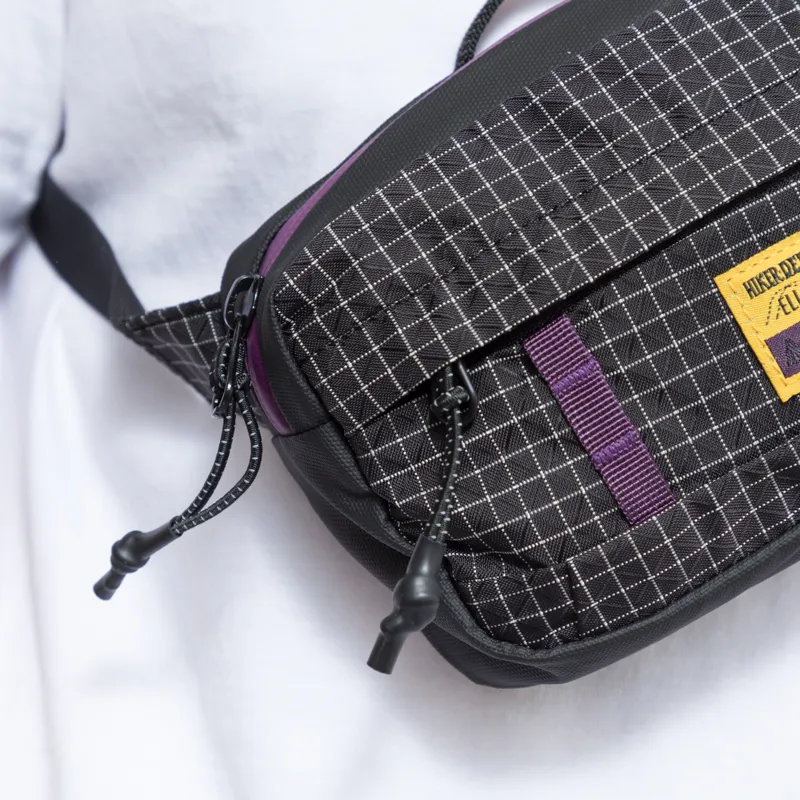 Elliker x Hikerdelic Semer Sling Bag 1L Black Purple-6