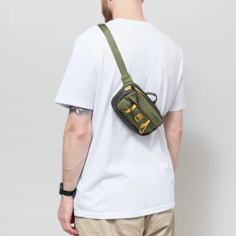 Elliker x Hikerdelic Semer Sling Bag 1L Green Yellow-2