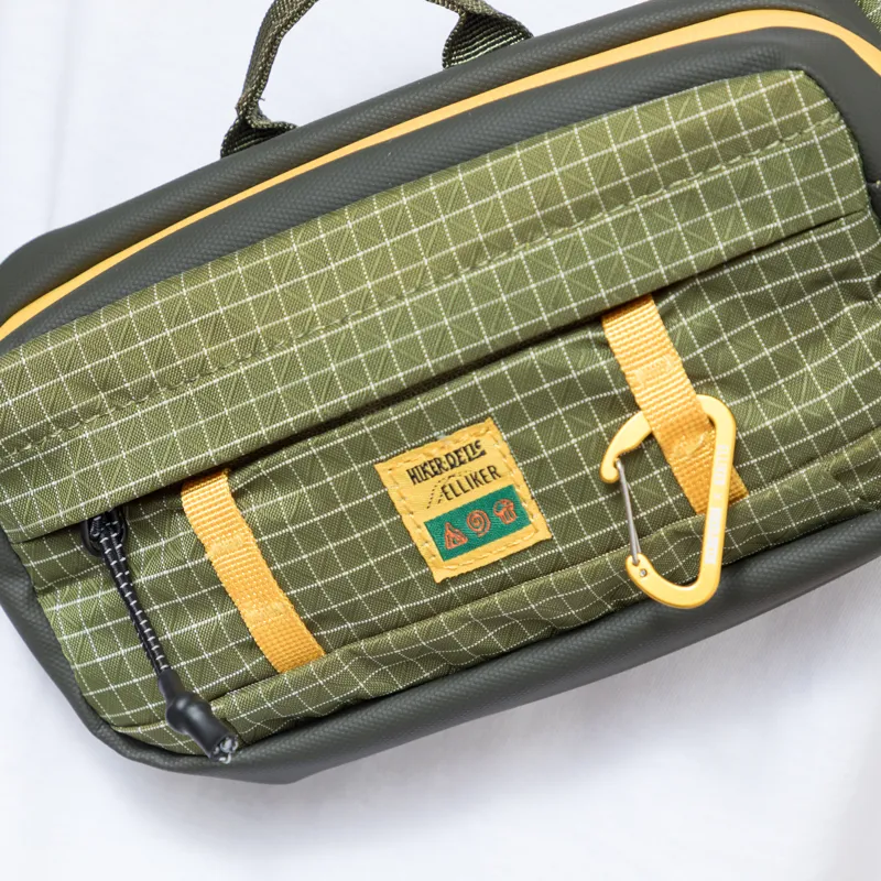 Elliker x Hikerdelic Semer Sling Bag 1L Green Yellow-3