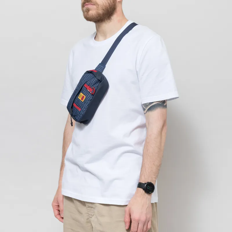Elliker x Hikerdelic Semer Sling Bag 1L Navy Red-1