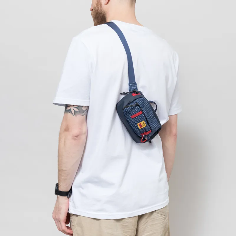 Elliker x Hikerdelic Semer Sling Bag 1L Navy Red-2