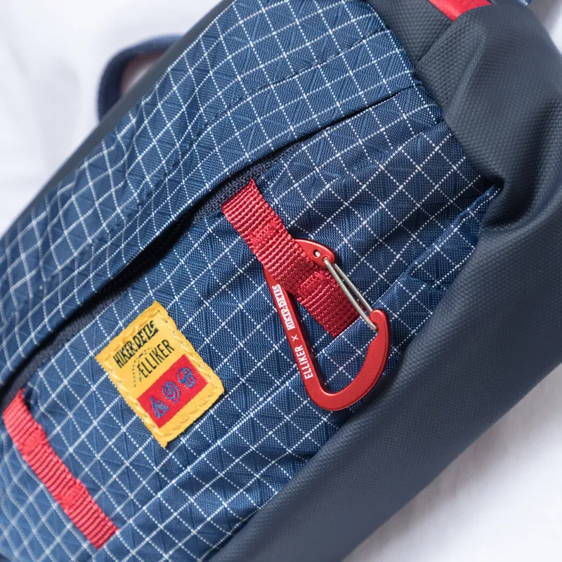 Elliker x Hikerdelic Semer Sling Bag 1L Navy Red-6