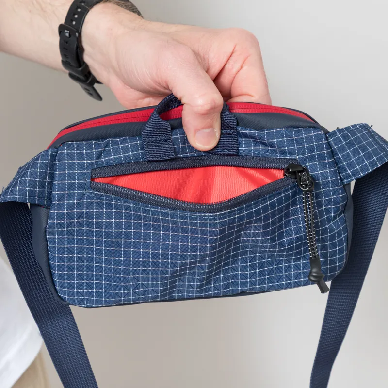 Elliker x Hikerdelic Semer Sling Bag 1L Navy Red-8