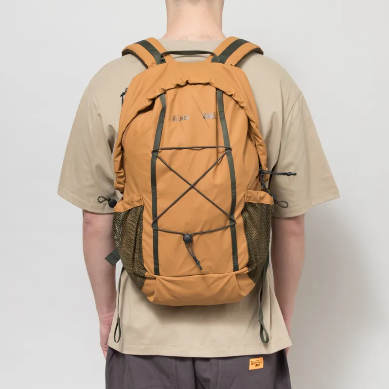 Elliker x Working Class Heroes Kiln Hooded Zip Top Backpack Dark Sand