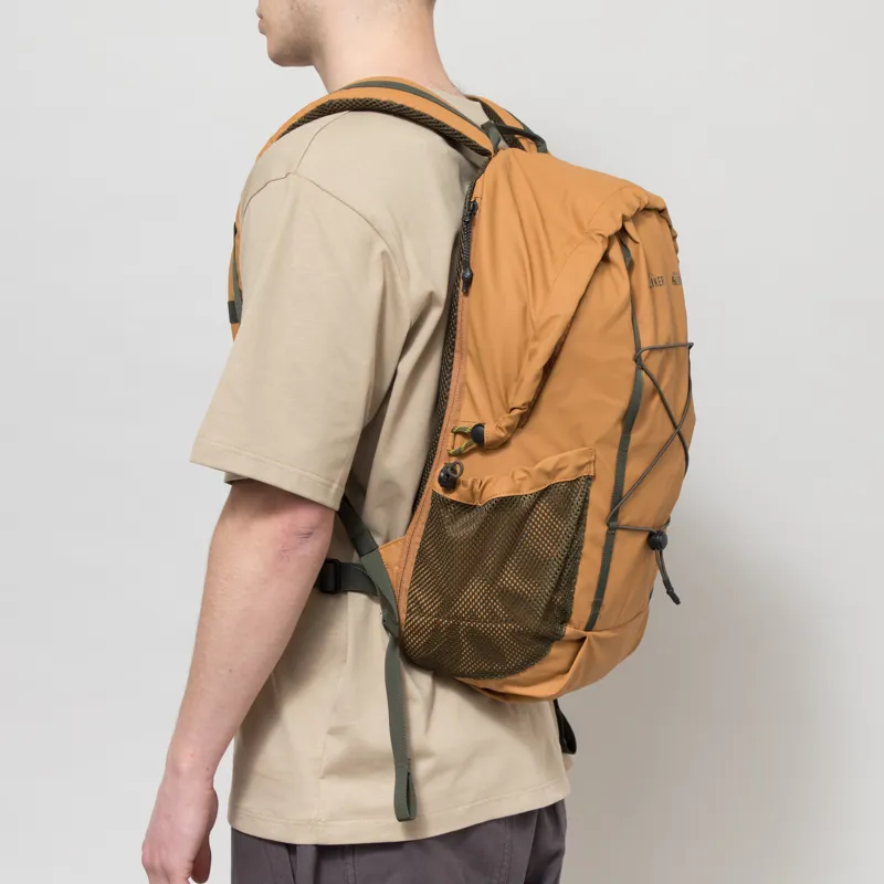Elliker x Working Class Heroes Kiln Hooded Zip Top Backpack Dark Sand-5