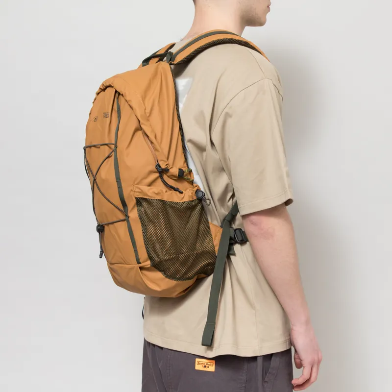 Elliker x Working Class Heroes Kiln Hooded Zip Top Backpack Dark Sand-1