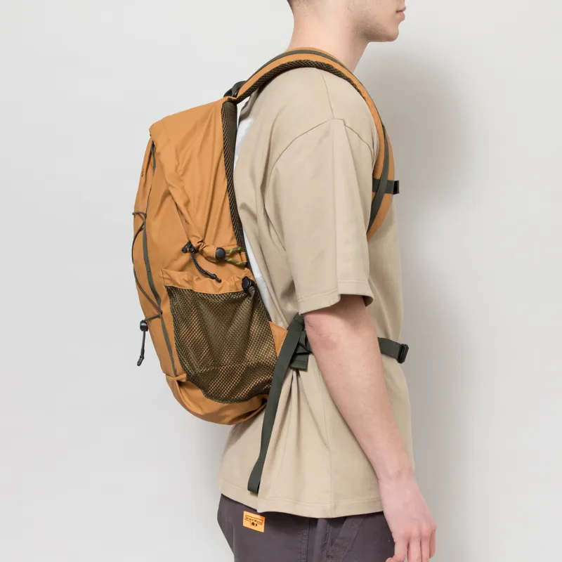 Elliker x Working Class Heroes Kiln Hooded Zip Top Backpack Dark Sand-2