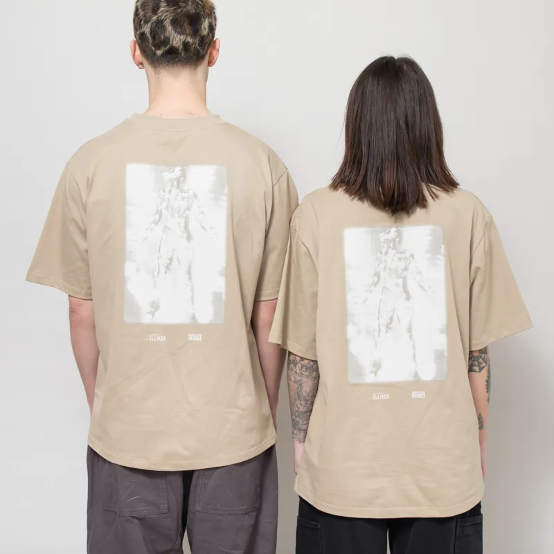 Elliker x Working Class Heroes Lumen T Shirt Taupe-7
