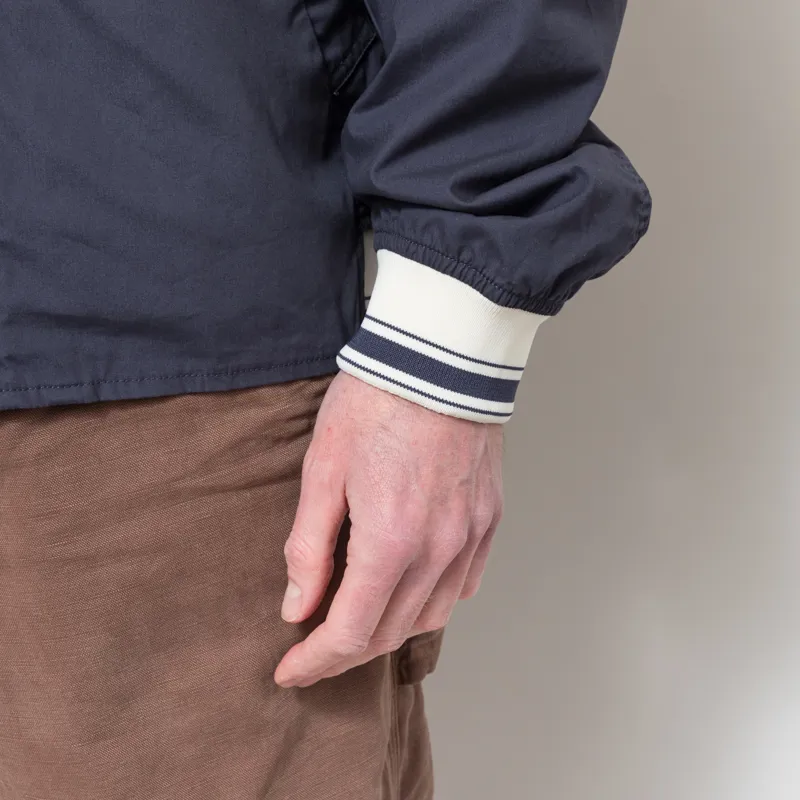 Universal Works NS Bomber Jacket Navy Peached Poplin-8