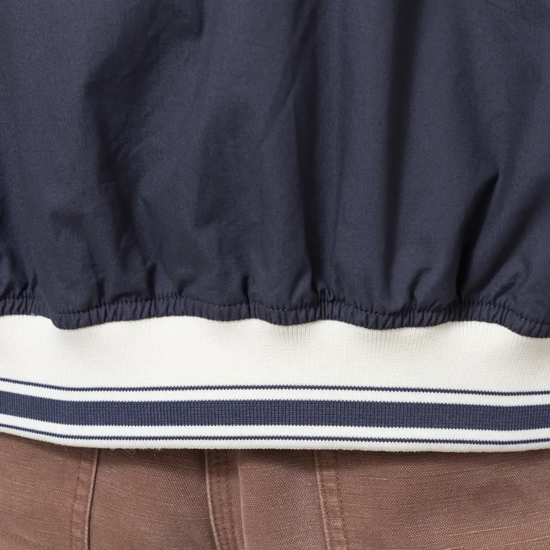 Universal Works NS Bomber Jacket Navy Peached Poplin-7