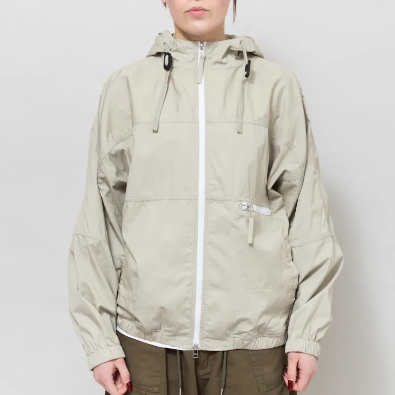Universal Works Womens Daley Jacket Sand Cotton Recycled Nylon Mix