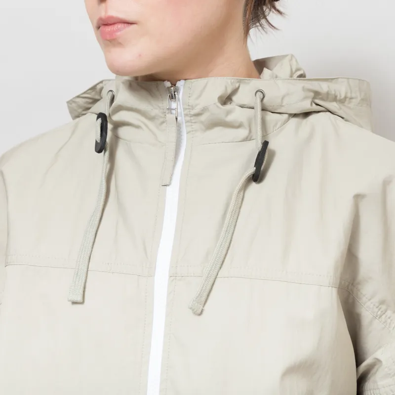 Universal Works Womens Daley Jacket Sand Cotton Recycled Nylon Mix-6