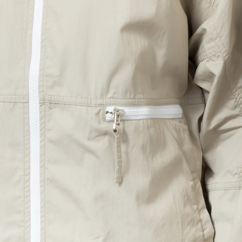 Universal Works Womens Daley Jacket Sand Cotton Recycled Nylon Mix-7