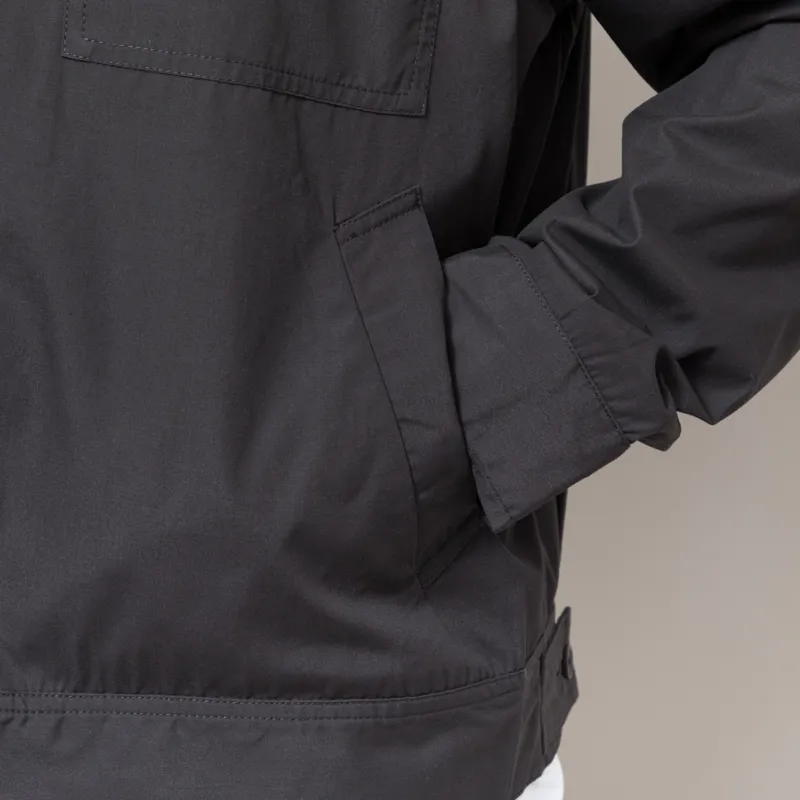 Universal Works Rose Bowl Jacket Black Recycled Polytech-8