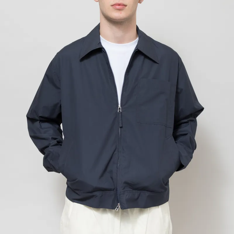 Universal Works Rose Bowl Jacket Navy Recycled Polytech