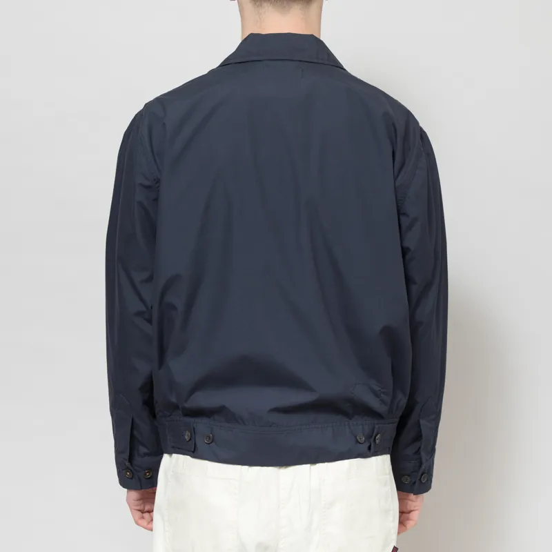 Universal Works Rose Bowl Jacket Navy Recycled Polytech-4