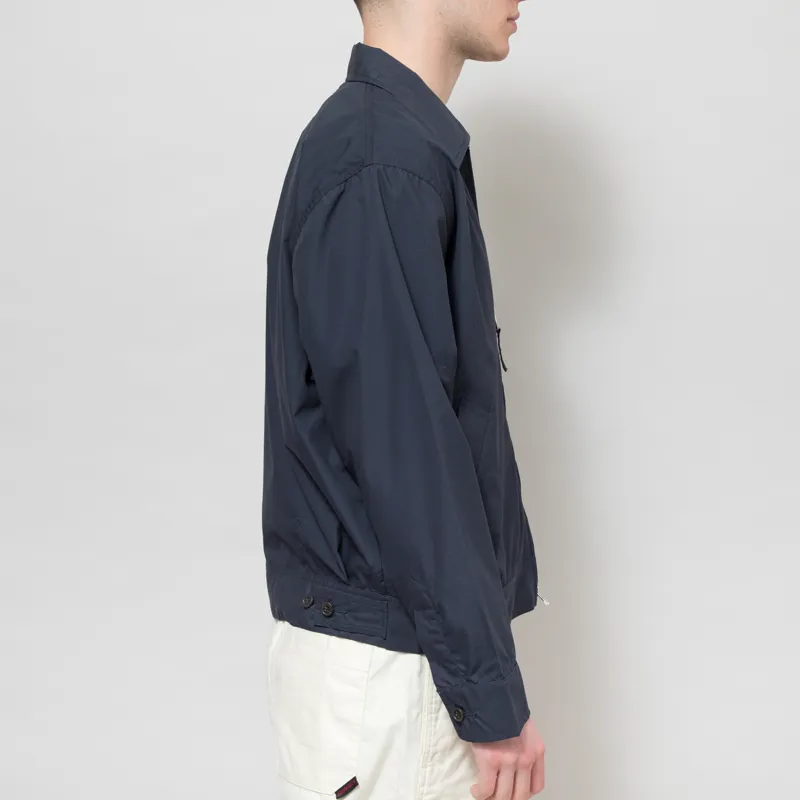 Universal Works Rose Bowl Jacket Navy Recycled Polytech-5