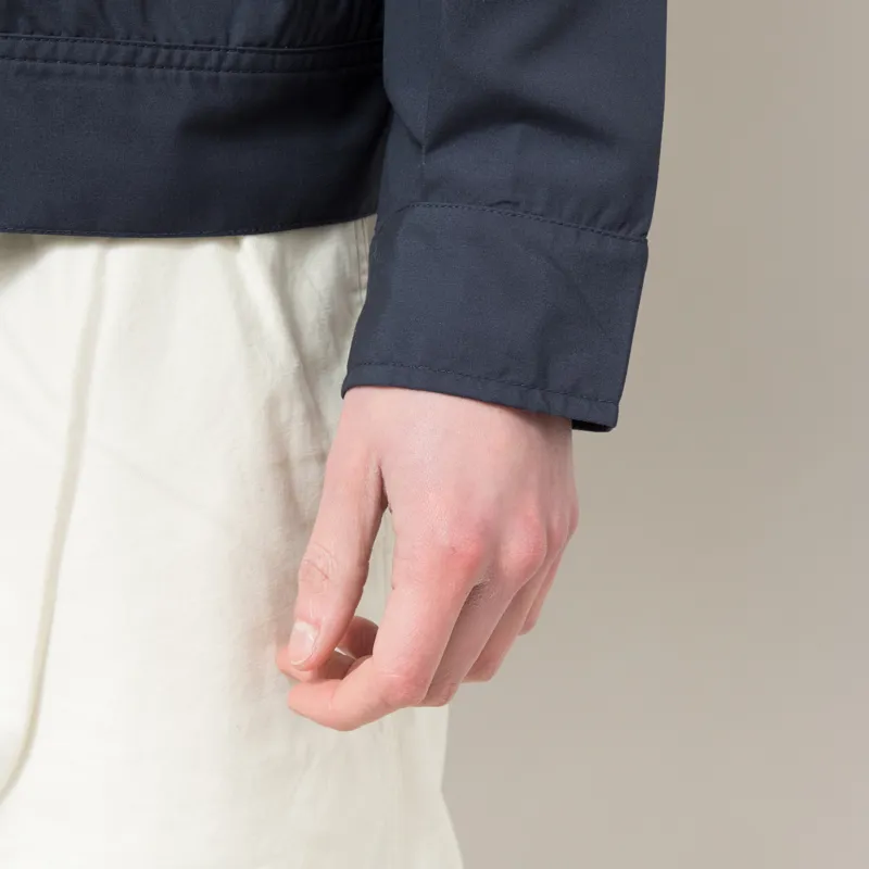 Universal Works Rose Bowl Jacket Navy Recycled Polytech-12