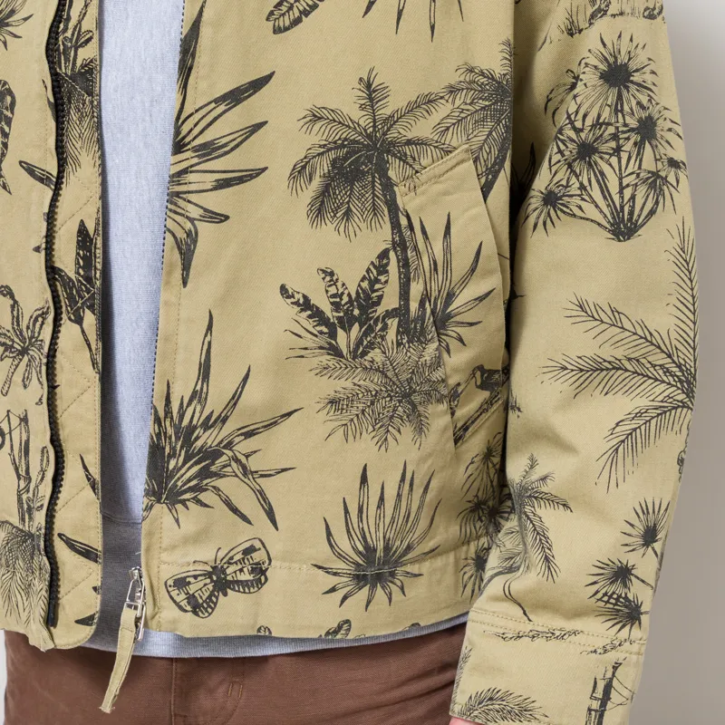 Universal Works Windcheater Jacket Sand Jungle Toile Twill-6