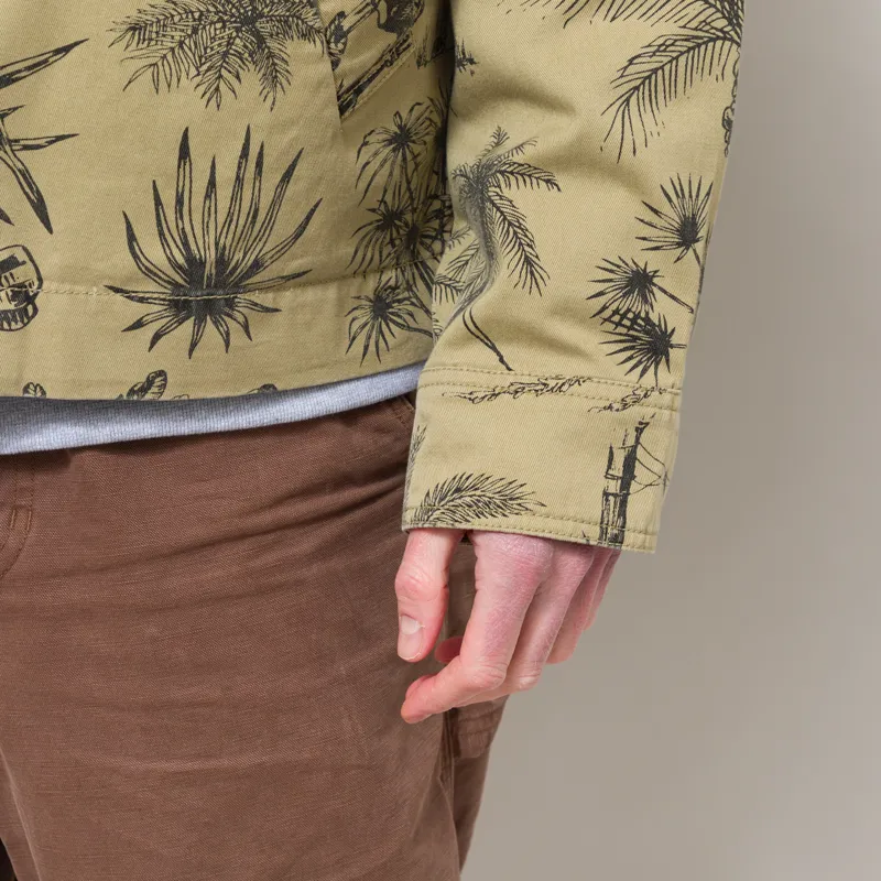 Universal Works Windcheater Jacket Sand Jungle Toile Twill-9