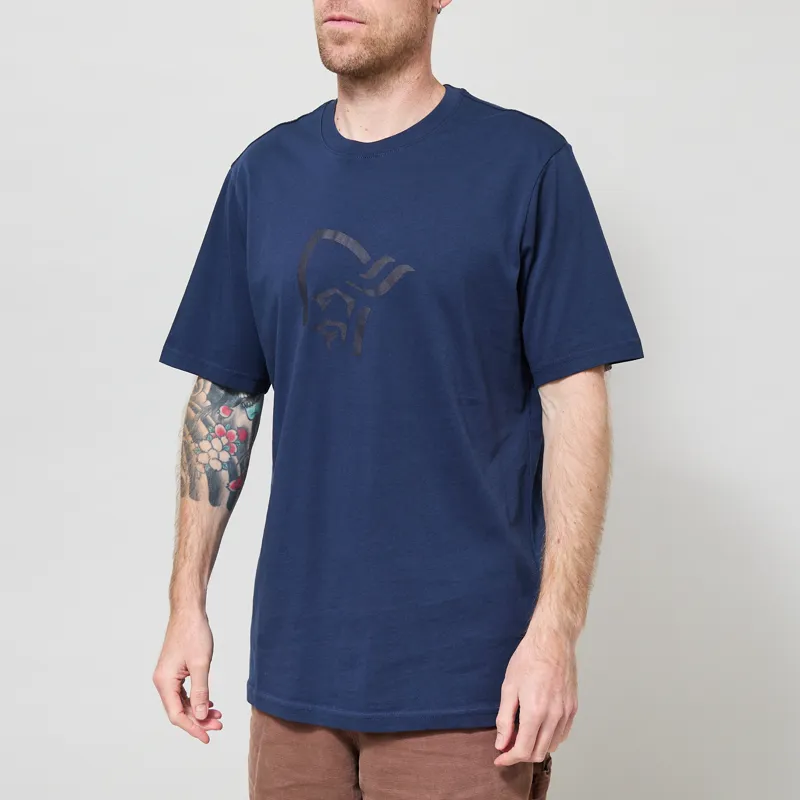 Norrona Viking T Shirt Indigo Night Sky Captain-1