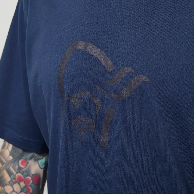 Norrona Viking T Shirt Indigo Night Sky Captain-4
