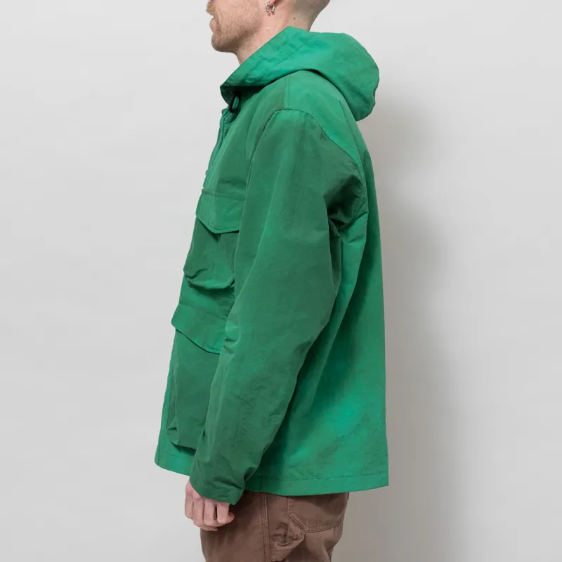 Universal Works Longsands Jacket Green Recycled Splash Nylon-2