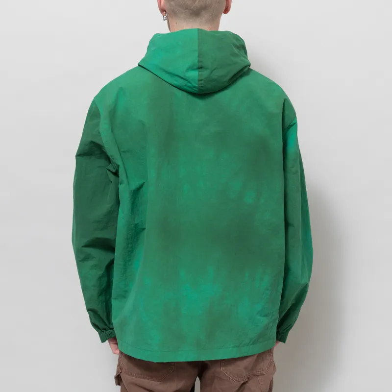 Universal Works Longsands Jacket Green Recycled Splash Nylon-3