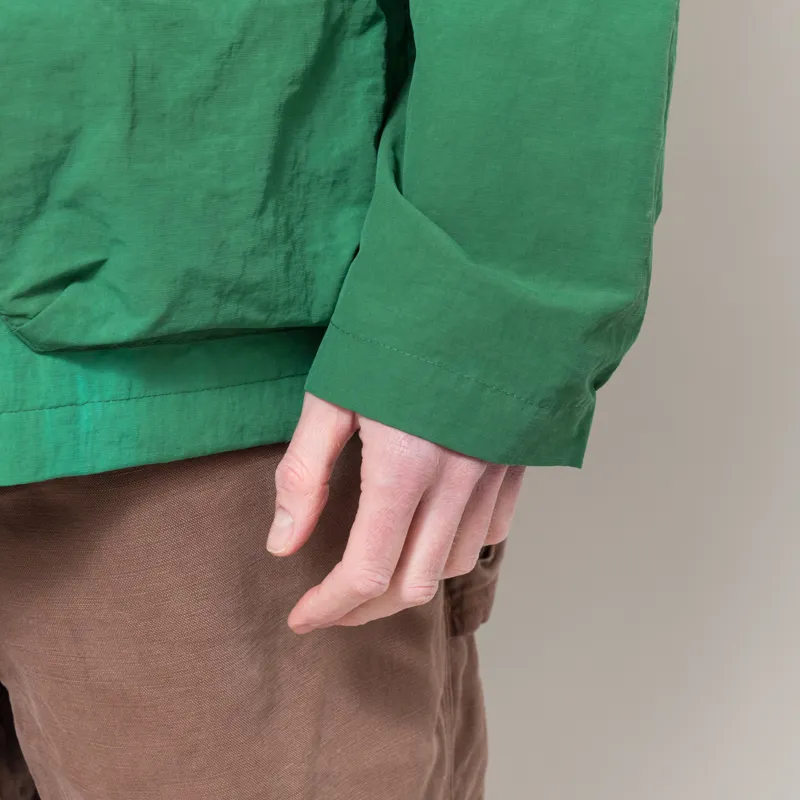 Universal Works Longsands Jacket Green Recycled Splash Nylon-11
